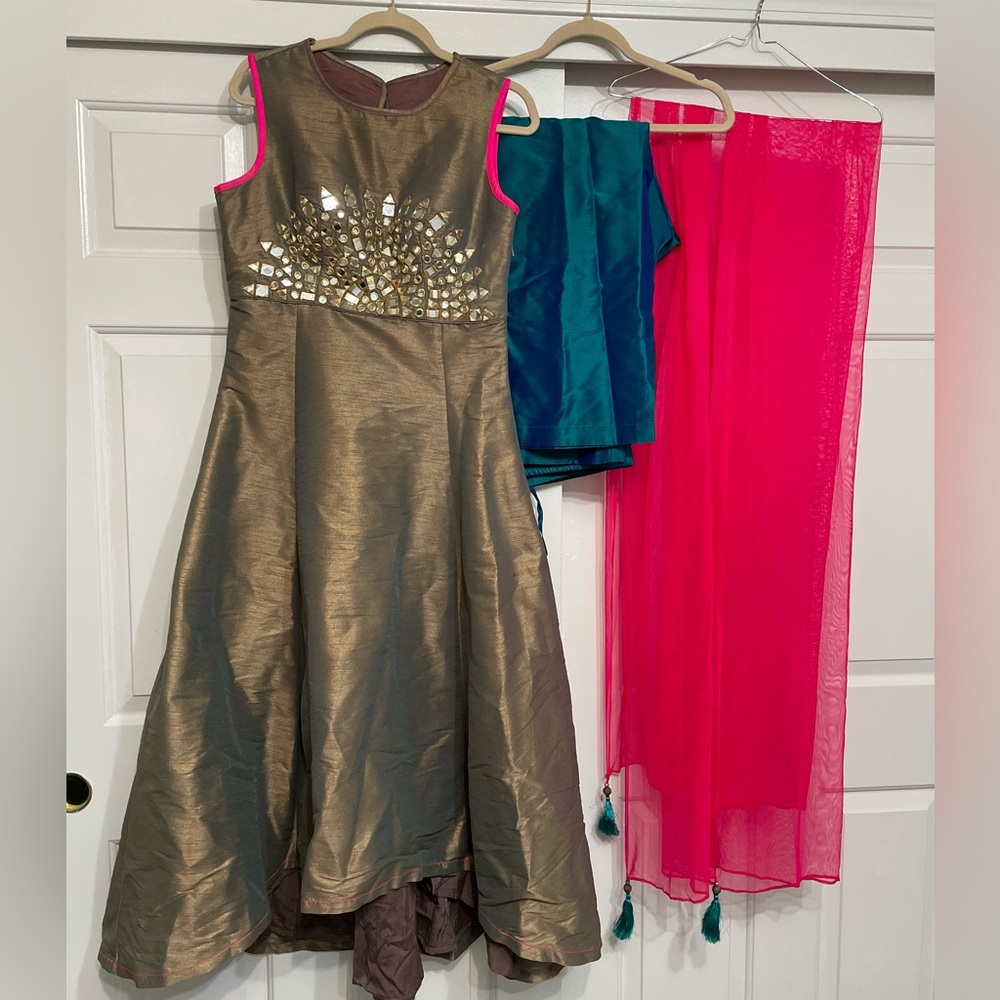 Indian/Pakistani plazzo Kurta suit